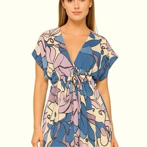 Alice & Trixie | Silk Cap Sleeve Kimono